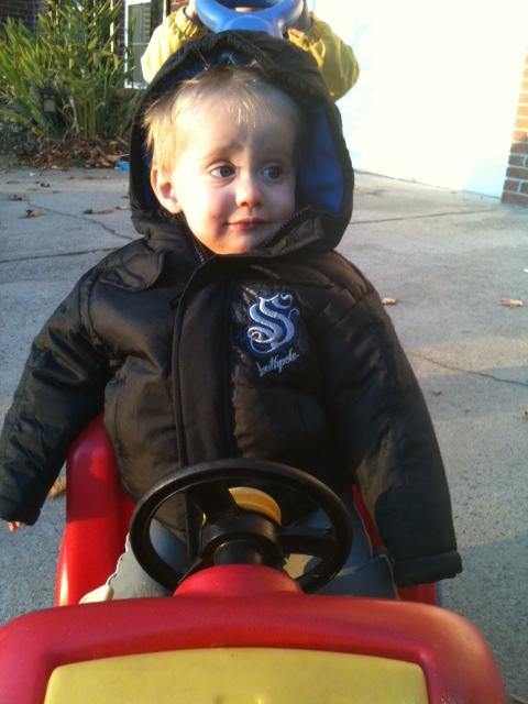 Updating the winter fashion for a growing toddler at CookiesKids