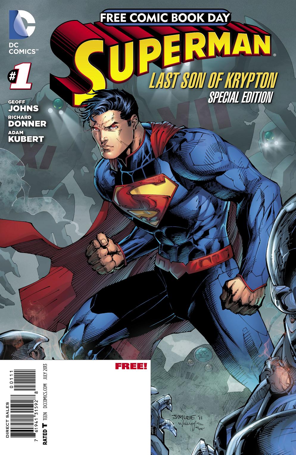 A look at the DC comics available at Free Comic Book Day