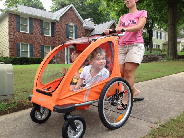 joovy cocoonx2 bike trailer