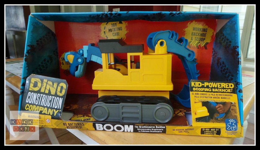 Dino Construction Company Brachiosaurus Backhoe