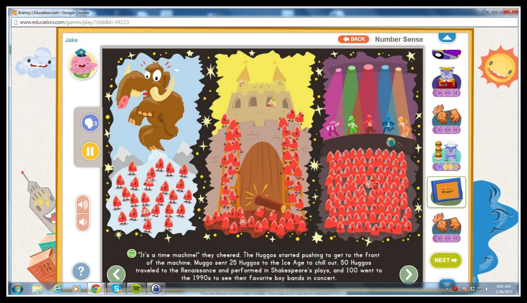 Brainzy screenshot. 2