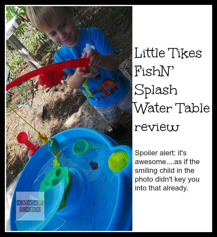 fish and splash water table