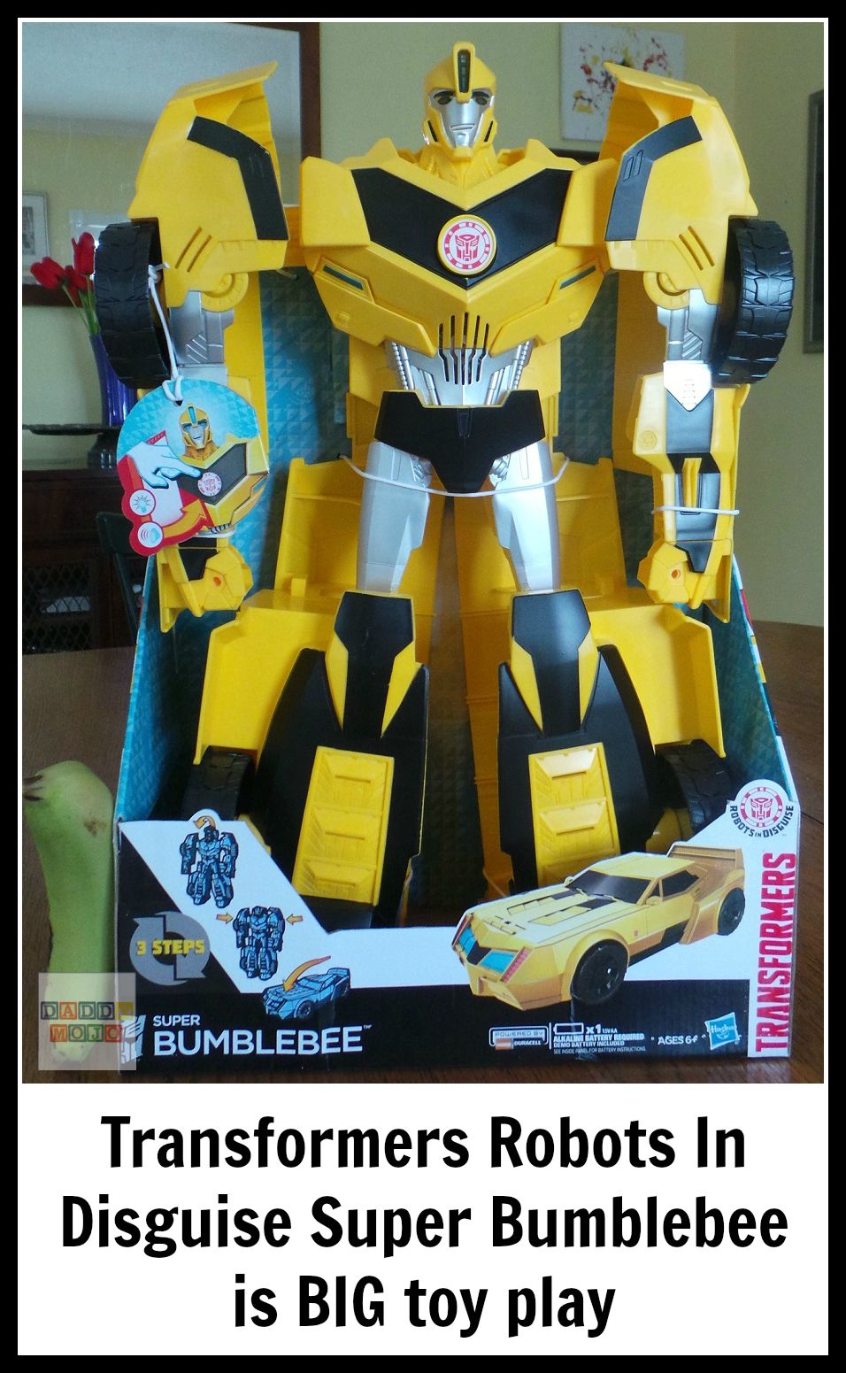 big bumblebee transformer toy