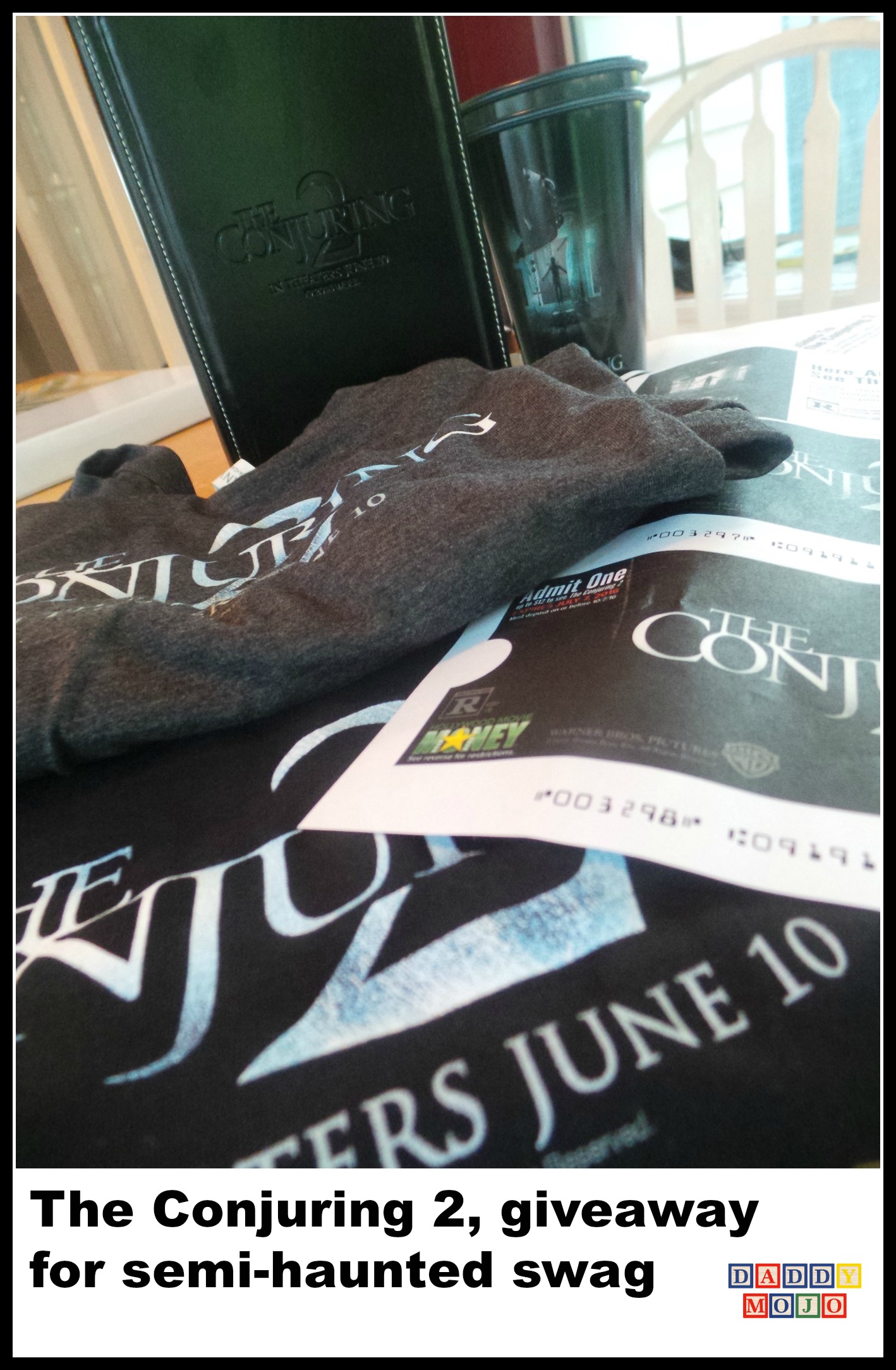 The conjuring 2, the conjuring, horror, scary, evil, ed and Lorraine warren, giveaway.