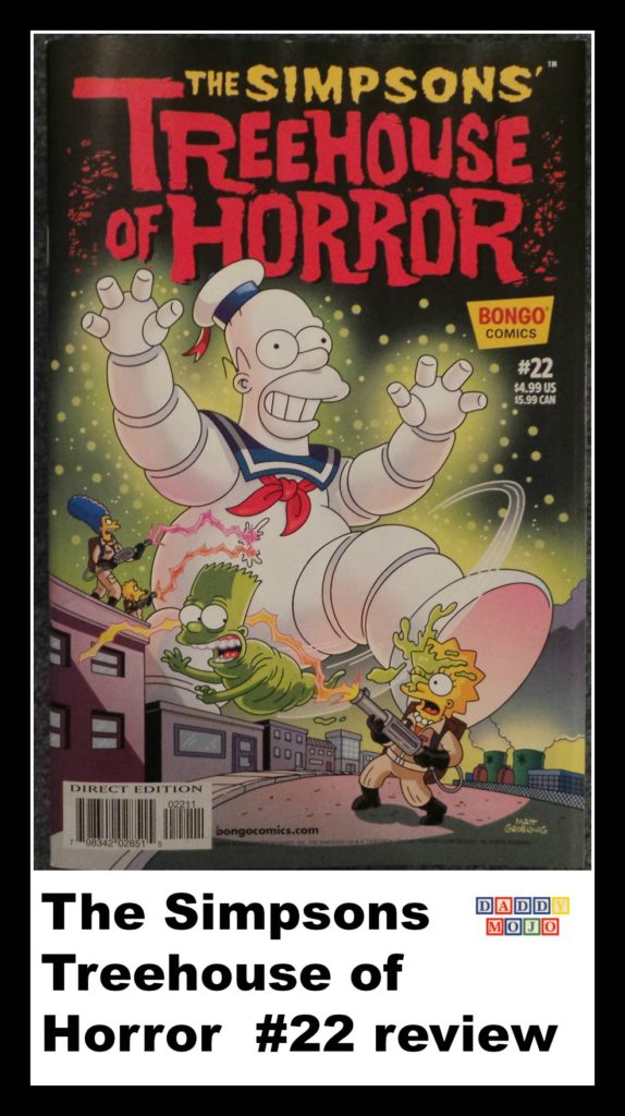 The Simpsons, Simpsons illustrated, Treehouse of Horror, comic books, Halloween