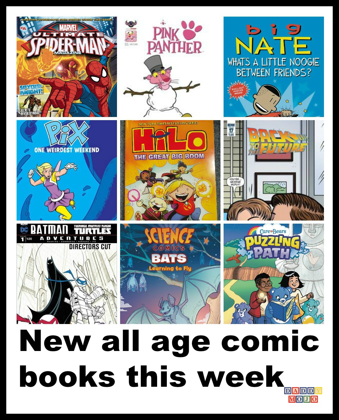 New all age comic books this week