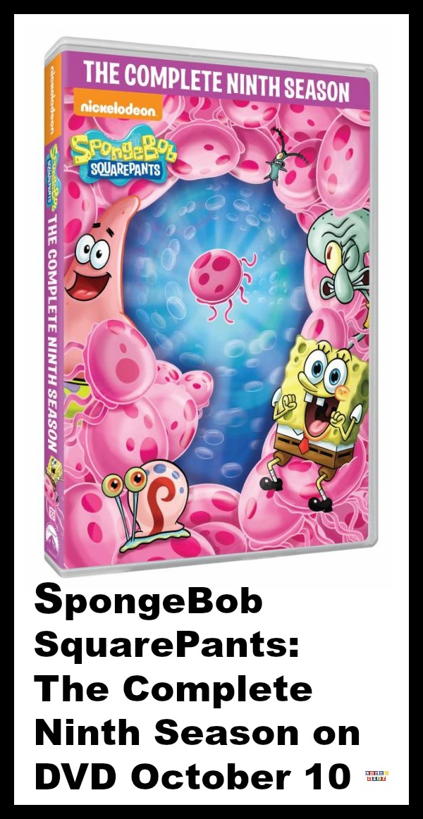 Spongebob Squarepants The Complete Ninth Season On Dvd October 10