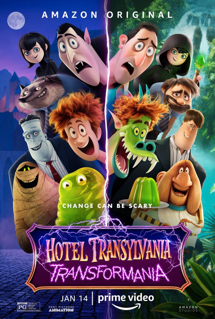 Hotel Transylvania: Transformania, more of the same, but it looks great