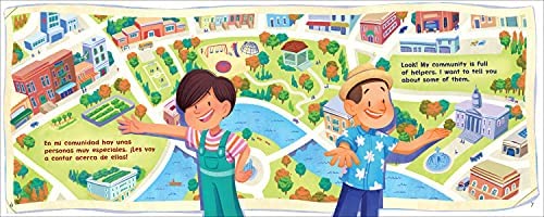 Mi Communidad!/My Community! is a bilingual illustrated book that talks the talk and shows young readers two languages in action.