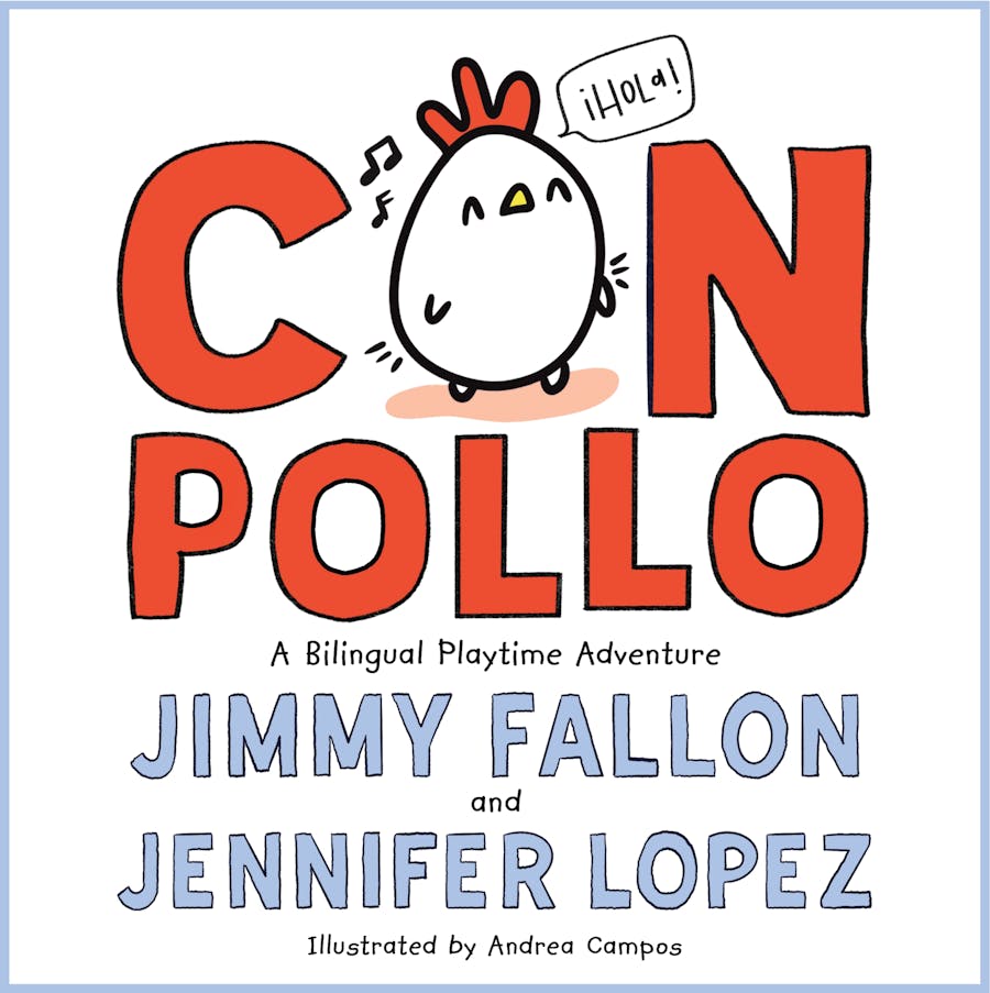 Con Pollo has a happy vibe, but its absence of Spanish makes astute readers wonder why it exists.