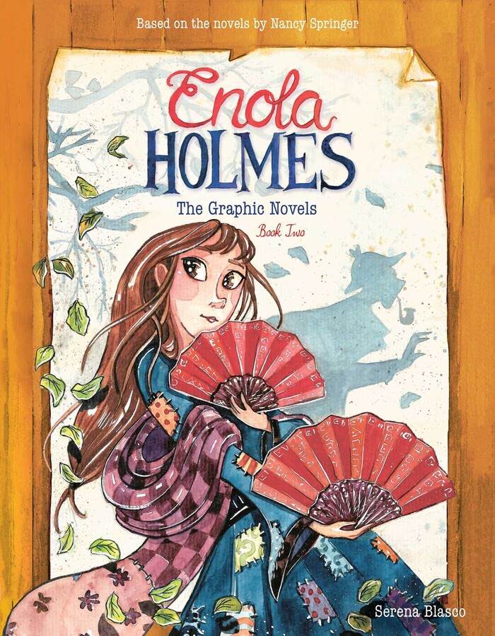 Enola Holmes: The Graphic Novels Book Two, collects graphic novels 4, 5 and 6 in this beautifully illustrated and smart series that follows the books.