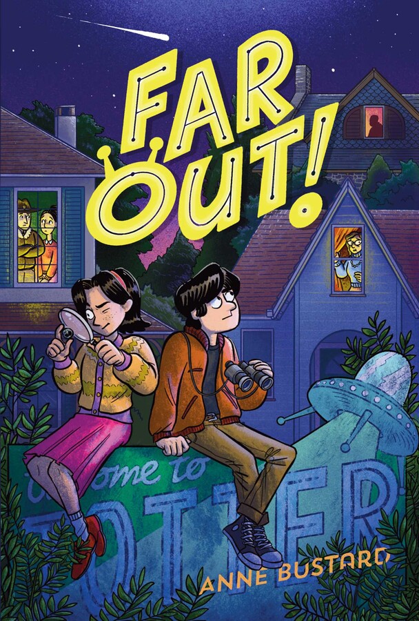 Far Out! is mglit with a deeper story that readers who like to read will enjoy, but uses UFOs to bait the hook.
