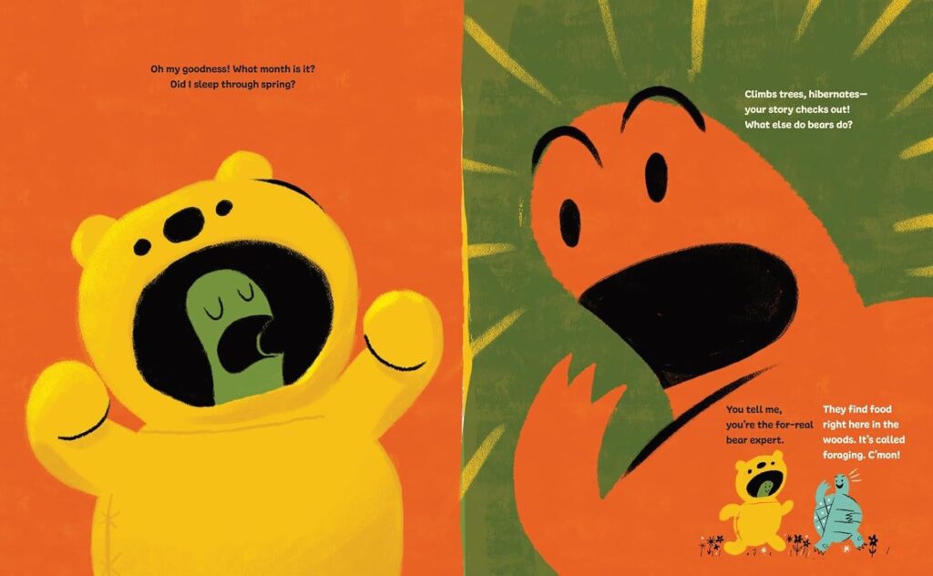 Bearsuit Turtle Makes a Friend melds absurd humor, turtles and bear behavior for an instant illustrated classic.