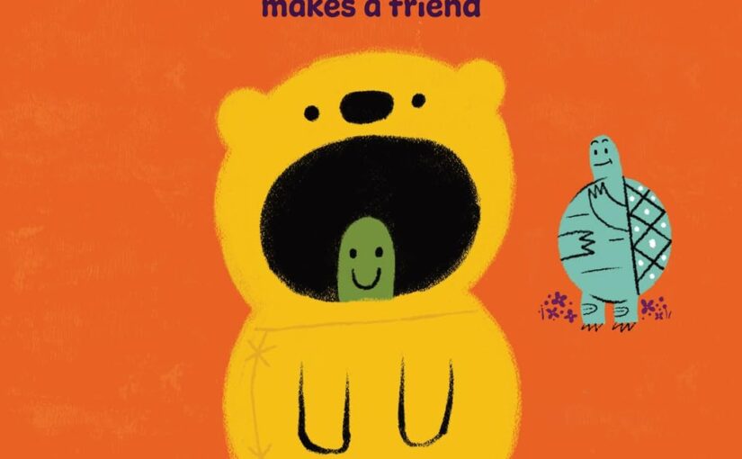 Bearsuit Turtle Makes a Friend melds absurd humor, turtles and bear behavior for an instant illustrated classic.