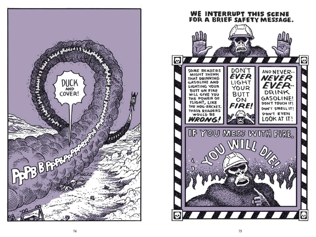 The Mighty Bite: Hot-Rocket Ruckus is slapstick silly, but also very intelligent, in this graphic novel series that speaks to audiences via flying pigs and viral videos.