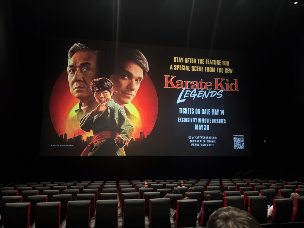 Karate Kid: Legends, solid family fun for upper-elementary ages and up.