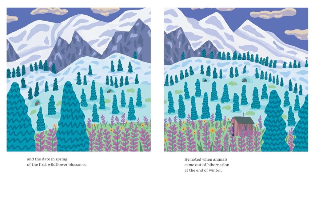 The Snow Man: A True Story is about a guy who lived in the mountains for almost 50 years, documenting things because he wanted a simpler life.