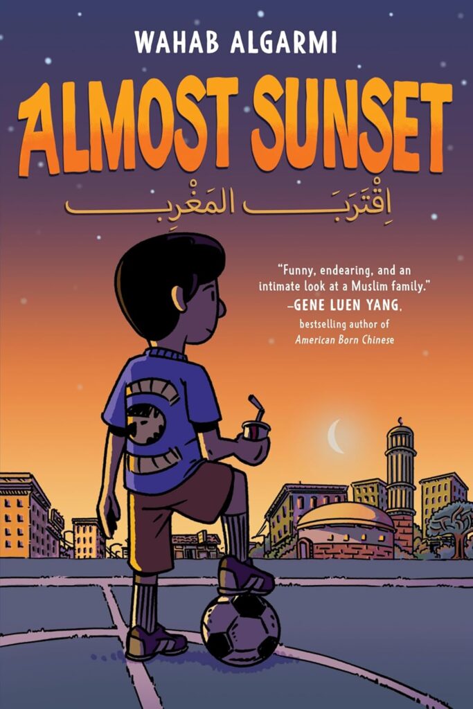 Almost Sunset: A Graphic Novel takes a light hearted look at a teen during Ramadan and how it’s dealt with life’s other issues.