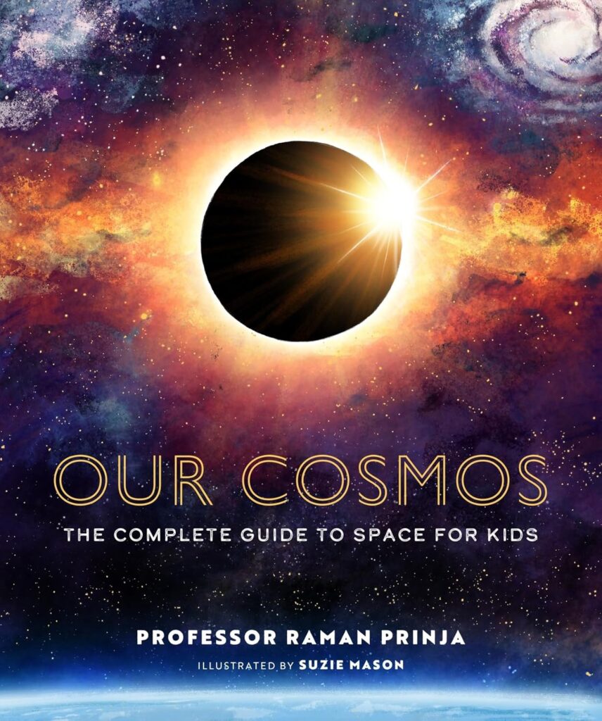Our Cosmos: The Complete Guide for Space to Kids is big-picture thinking presented in nuggets of information for elementary ages. 