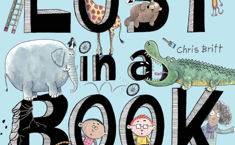 Lost in a Book is a third wall-smashing great illustrated book, literally