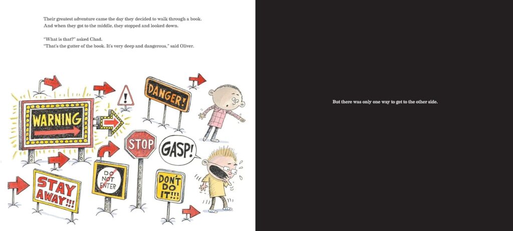 Lost is a Book is easy to love. It’s wordplay that revels in cartoonish delight and breaks the wall between young readers and the book.