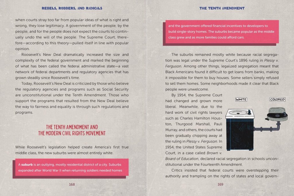 Rebels, Robbers, and Radicals looks at one of the simplest, yet confusing documents in United States history and makes in interesting for ages ten and up.