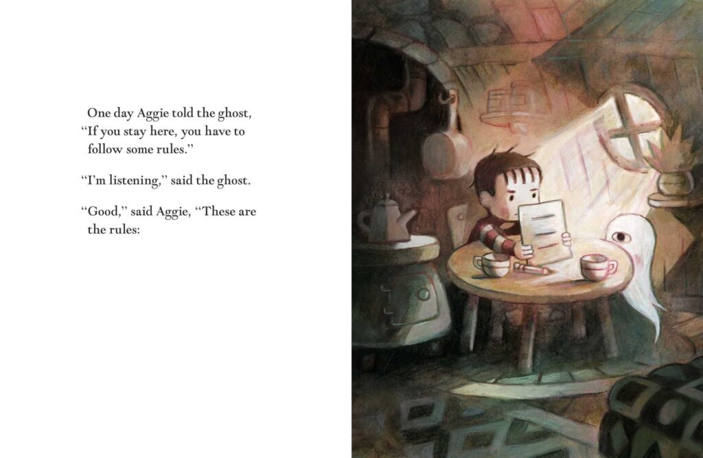 Aggie and the Ghost makes Matthew Forsythe 3-for-3 when it comes to illustrated books that are an instant classic.