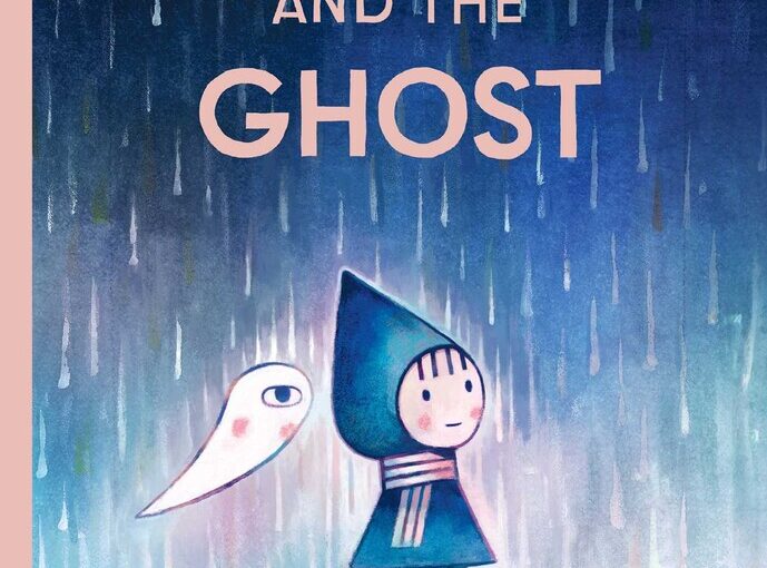 Aggie and the Ghost, illustrated book gold for ages three and up