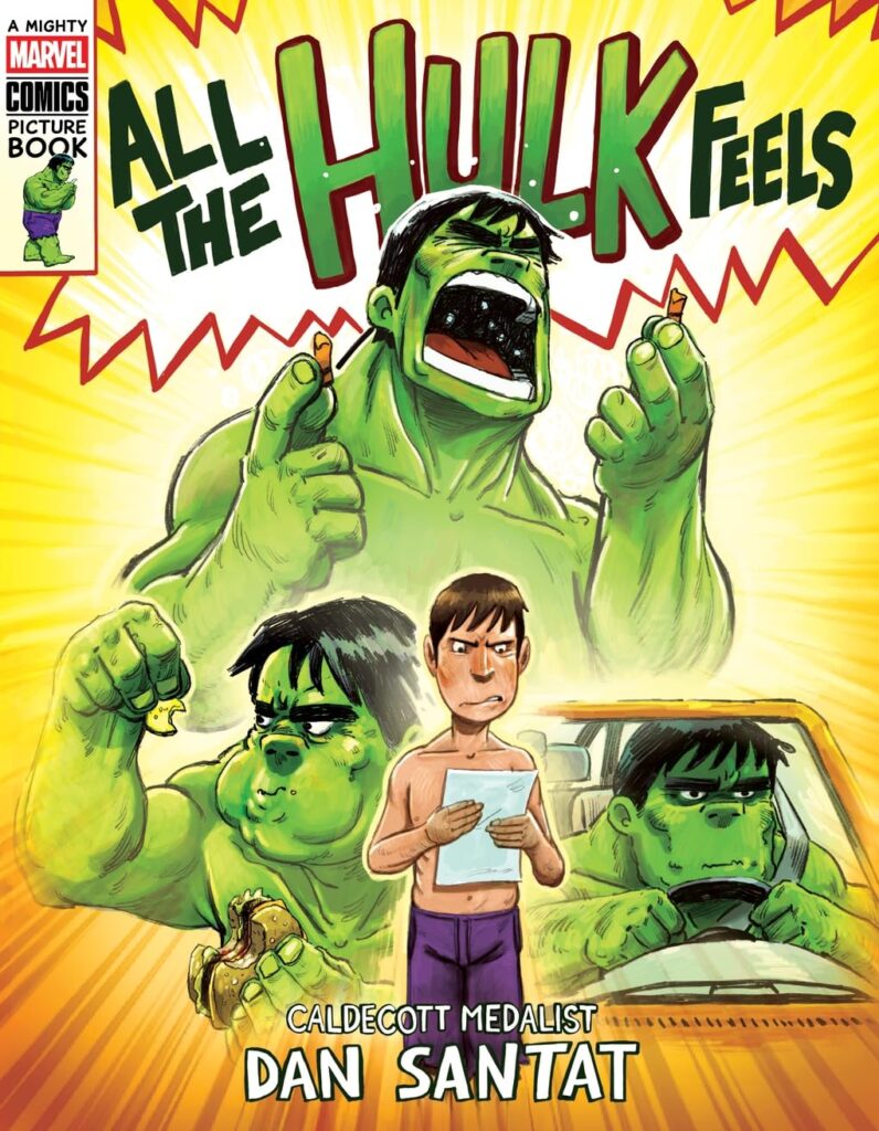 All The Hulk Feels, A Mighty Marvel Comics Picture Book, creates a new sub-genre of reading for ages four and up.