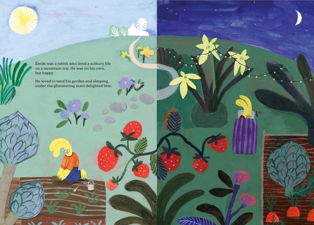 A Home for Felix has dreamy art, concise words and a timeless story that crosses boarders to charm illustrated book audiences.