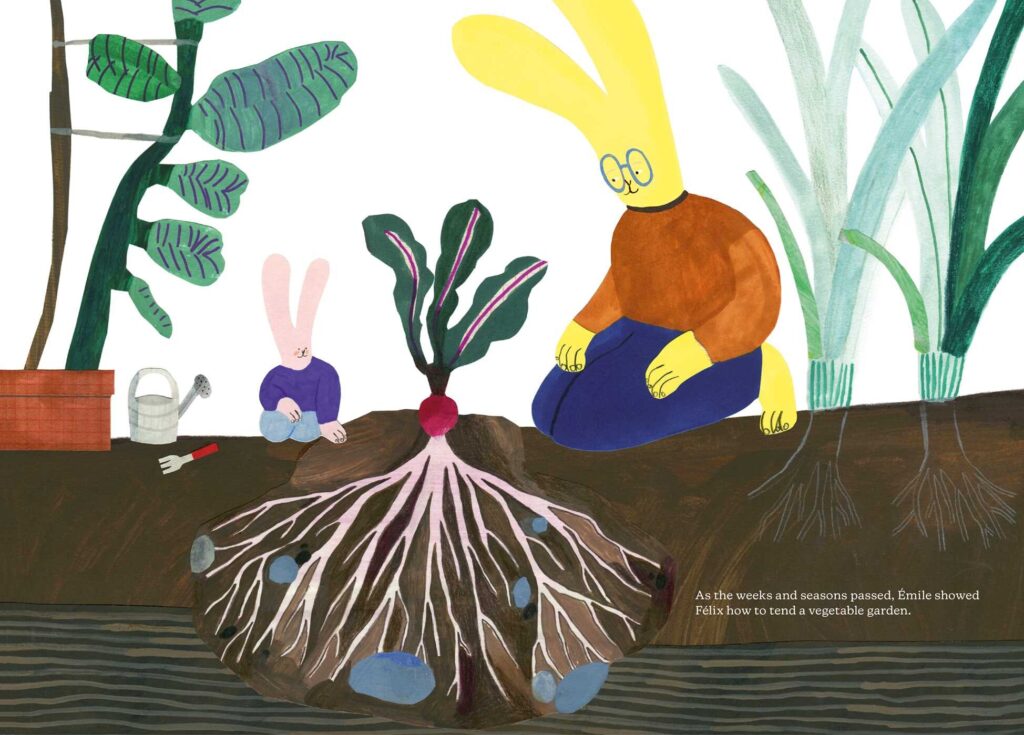 A Home for Felix has dreamy art, concise words and a timeless story that crosses boarders to charm illustrated book audiences.