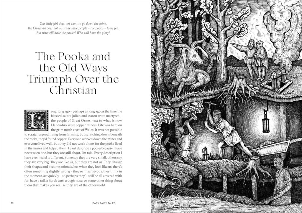 Dark Fairy Tales lives in the dark spaces of a worldwide collection of jinns and demons, closer to Evil Dead, than Disney.