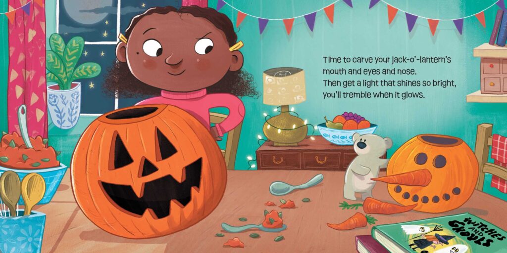 It’s Almost Time for Halloween! gives pre-K through third grade kids a chance to giggle and grin in a seasonally silly book.
