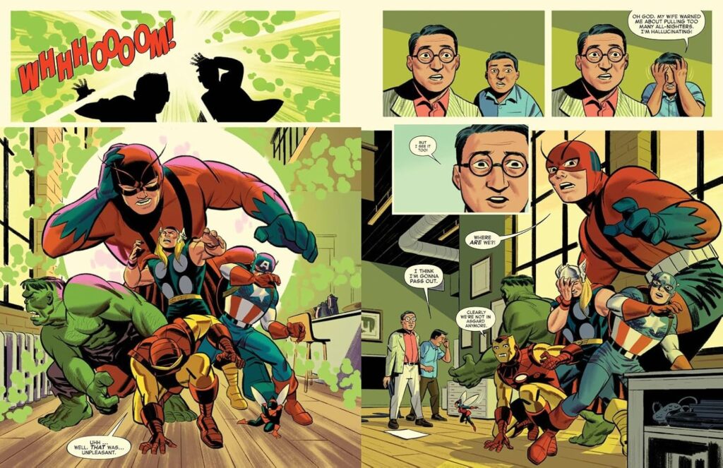 The Avengers in The Veracity Trap is a new graphic novel with a multi-verse tale and one you will want to read.