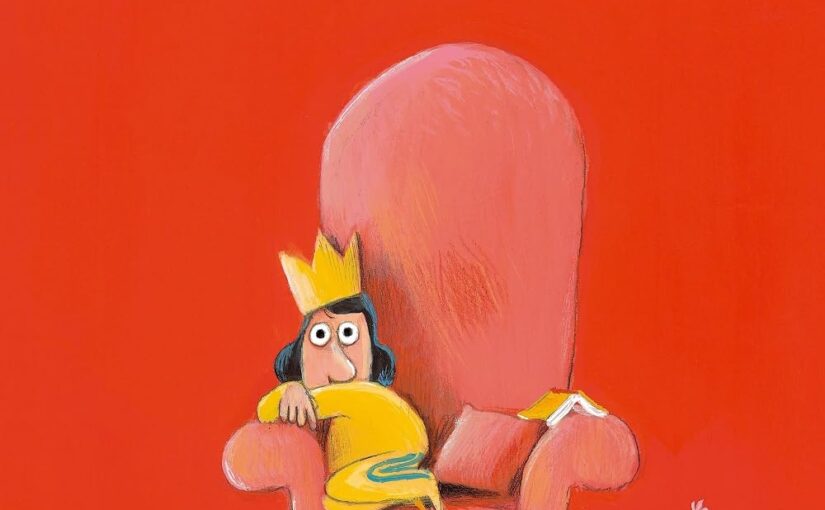 The King and Nothing, oversized, illustrated magic for the forever bookshelf