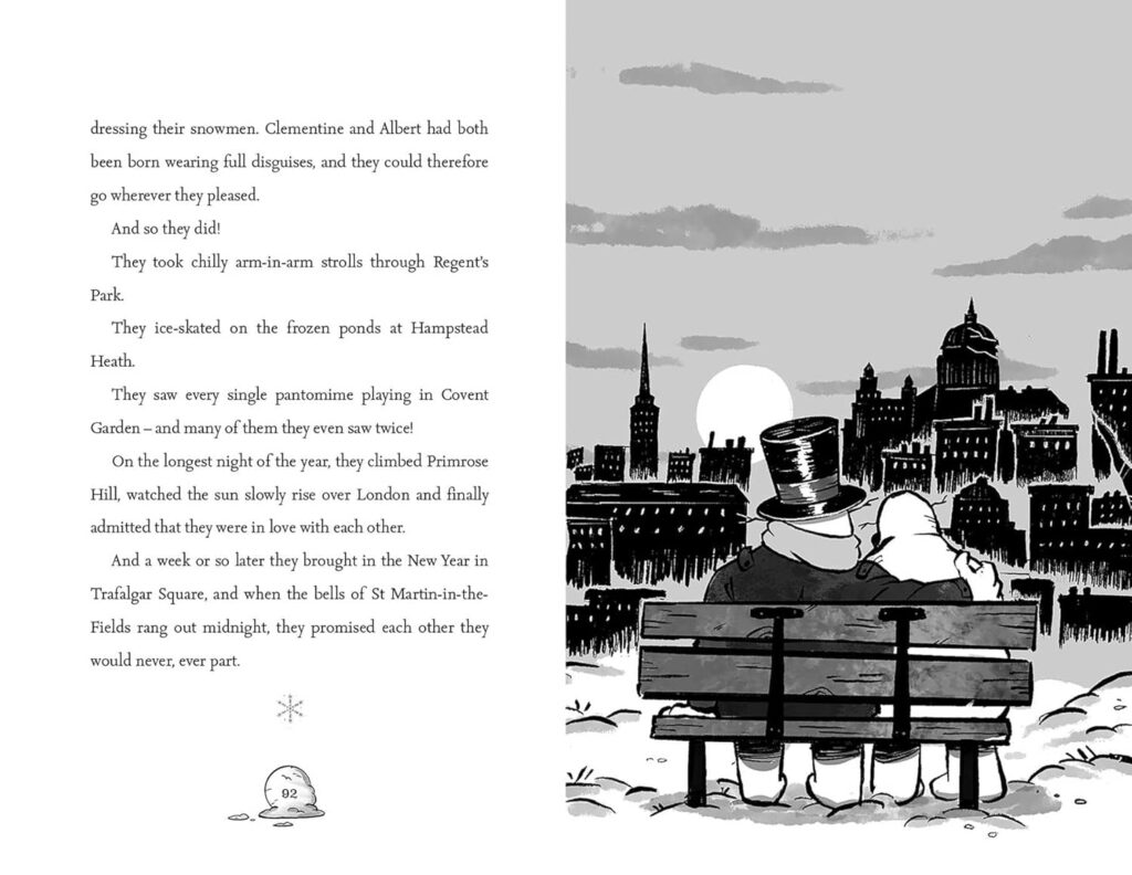 The Snowman Code uses pacing, succinct dialogue, humor, well developed characters and heart to create a fabulous chapter book for elementary school.