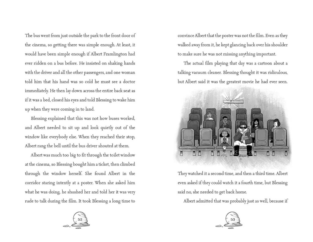 The Snowman Code uses pacing, succinct dialogue, humor, well developed characters and heart to create a fabulous chapter book for elementary school.