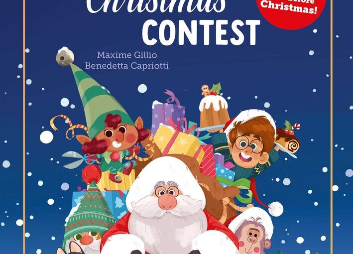 The Christmas Contest: An Advent Novel, early chapter fun opening pages