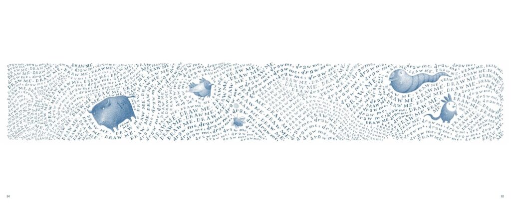 The Five Wolves is a graphic novel that’s heavy on art an interpretation and very light on words.