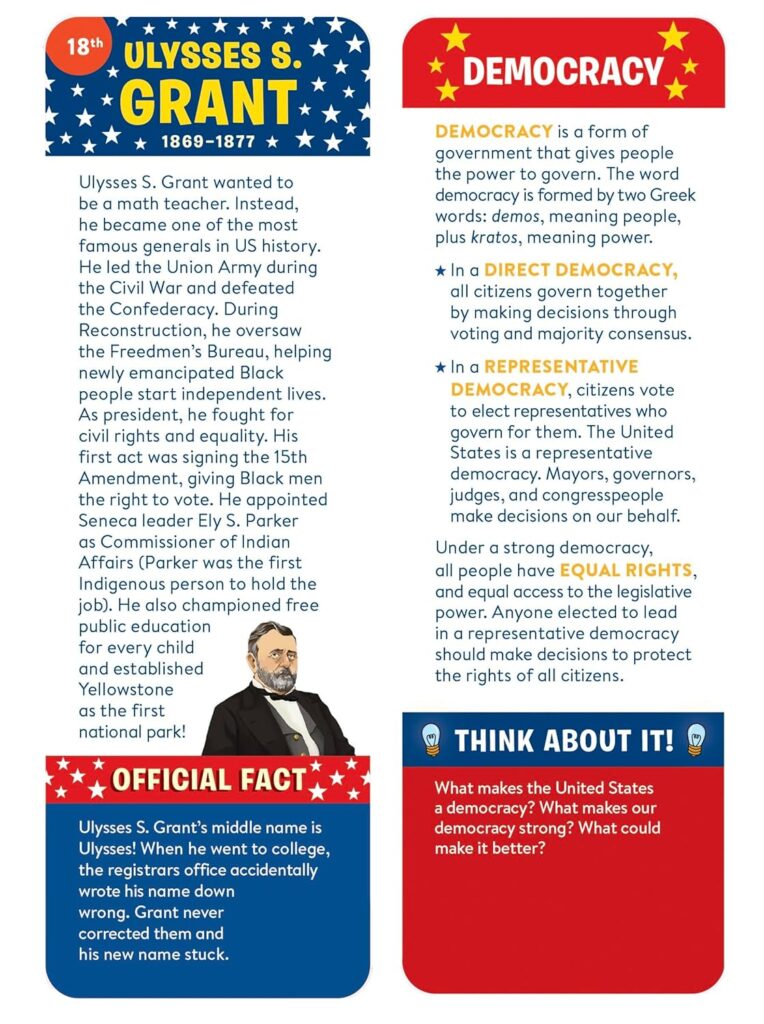 Brain Quest Presidents Smart Cards has the same format, great questions, durable cards, and engaging content, but is updated for America250 or its Bisequicentennial.