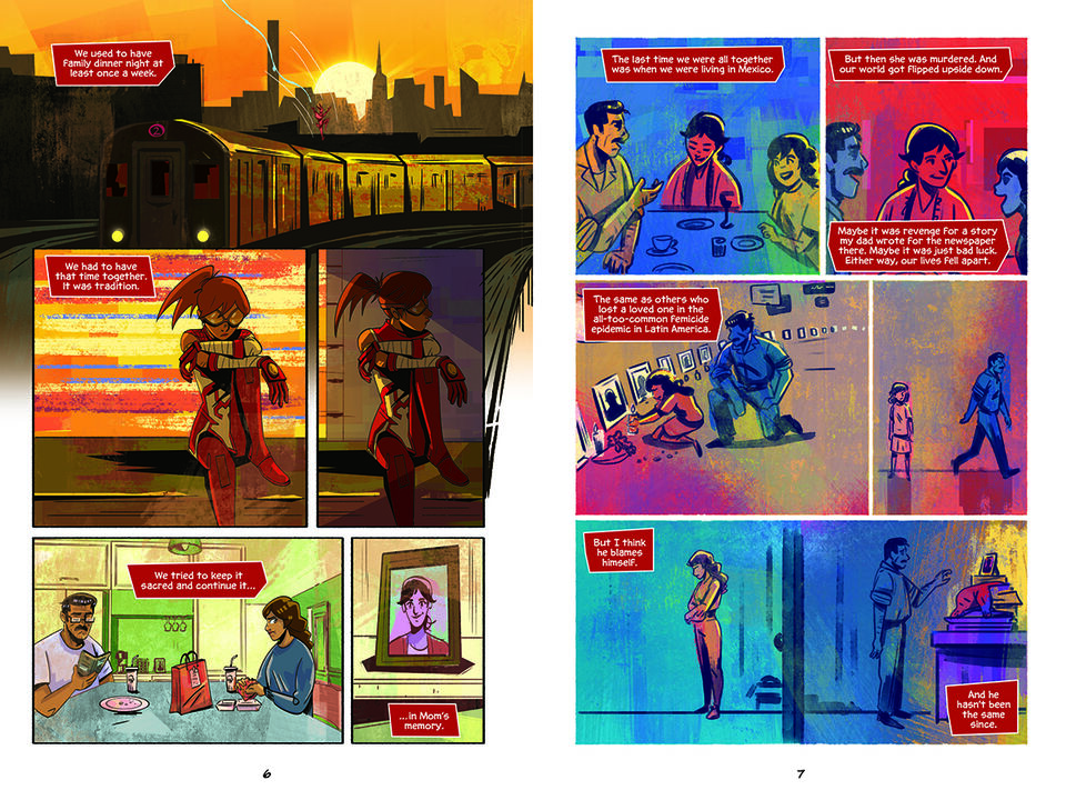Around the Spider-Verse: An Original Graphic Novel Collection is three new stories that contain what makes Spider-Man so awesome and relatable.