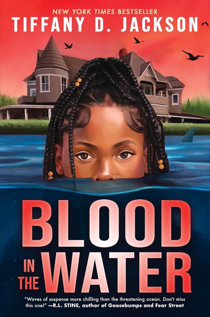 Blood in the Water is realistic fiction, albeit on the dramatic end, that will speak to kids in upper elementary through lower middle school.