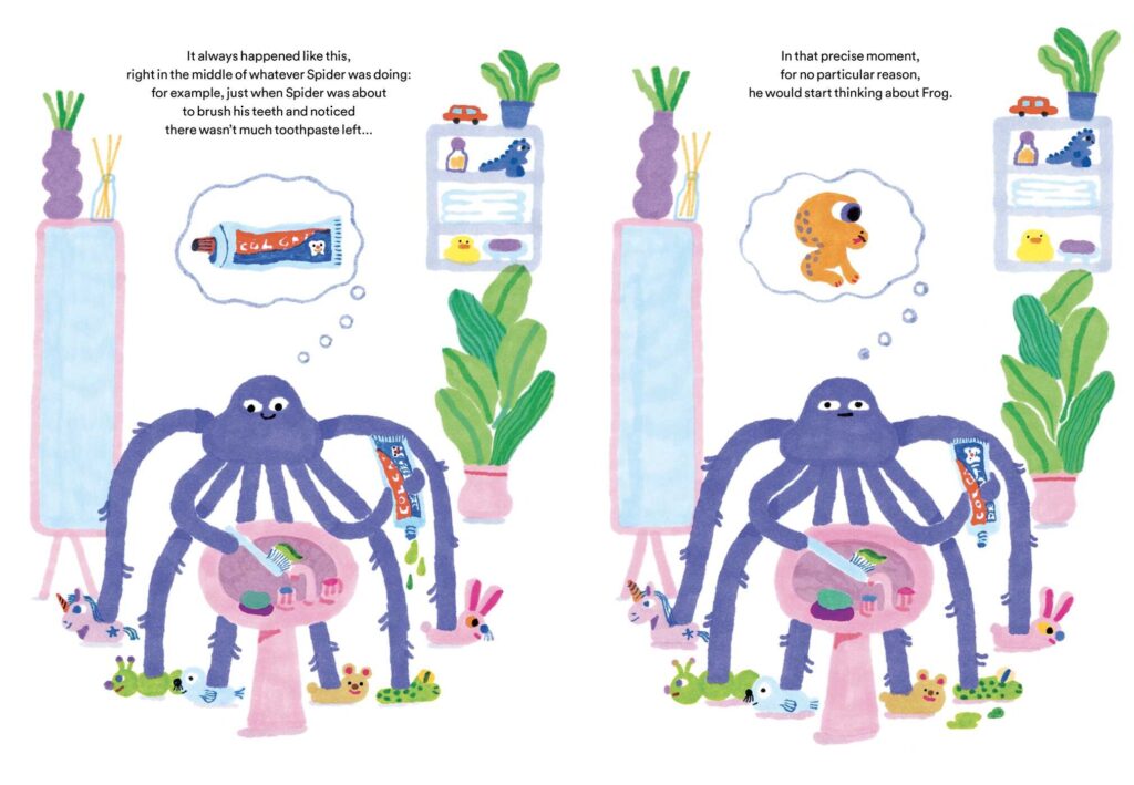 No, No, No is a sublime illustrated book that uses gorgeous art and a very simple premise that allows young audiences to become aware of un-needed variables around us.