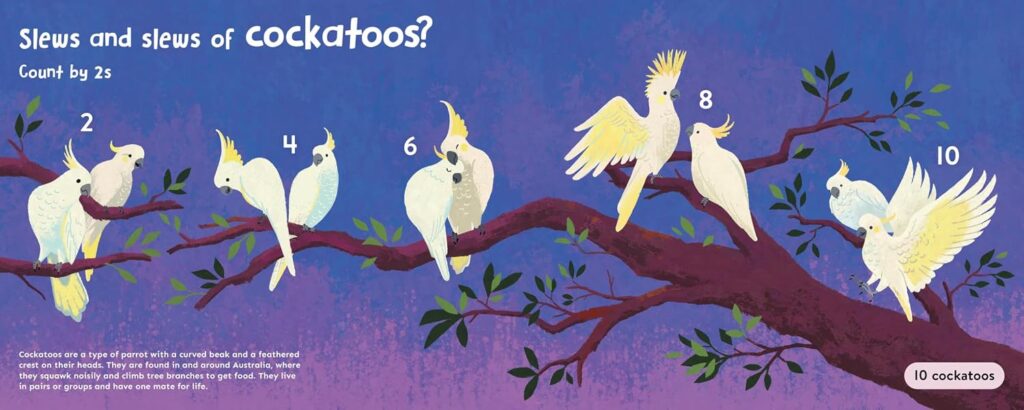 Lot and Lots of Ocelots: A Skip Counting Book is the fun, effortlessly educational book that delayed middle school math students secretly wish that they had seven years earlier.