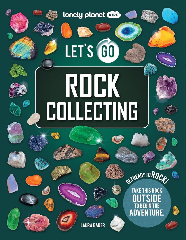 Let’s Go: Rock Collecting is a field resource guide that demands to be used and experienced by ages eight through middle school.