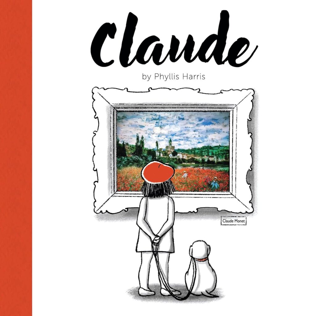Claude is a wordless book about the fun and chaos a kid, her dog and a paint project can get into when they let down their perfectionist guard.