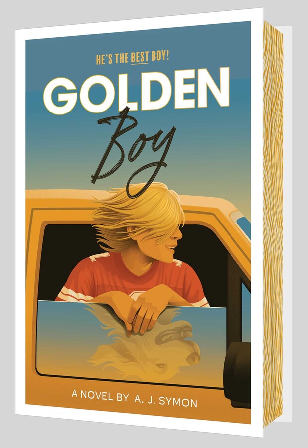 Golden Boy is the implausible, silly on the face of it, mglit that you didn’t ask for, but can’t resist reading about a dog that turns into a boy.