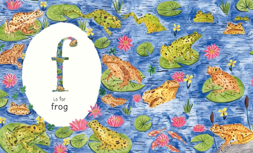A to Z: An Animal Alphabet shows the very young how to do the 26 building blocks in the vein of the In Our Nature book series.
