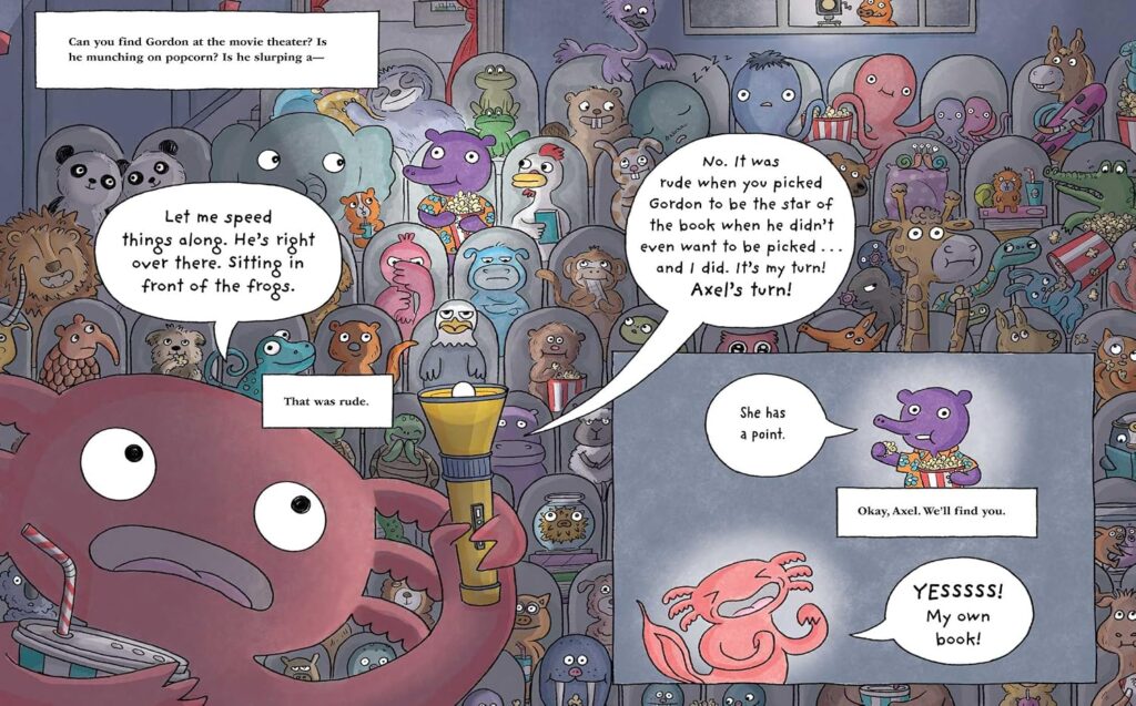 Have You Seen Axel? is a seek-and-find that embraces the premise, then twists it, adds a narrative and ends up with something original and entertaining.