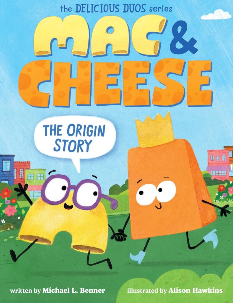Mac & Cheese: The Origin Story is the silly, laugh-out-loud, pun-driven tale that the clever kids in lower elementary school have had in their mind’s eye.